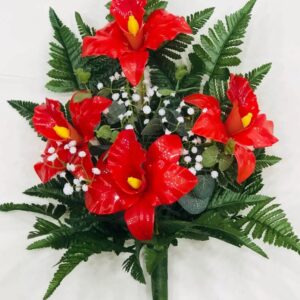 fiori vetroresina cimitero