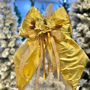 FIOCCO GOLD CON DECORAZIONI cm 60