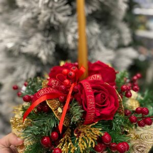 centro tavola natalizio av