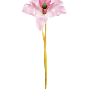 Fiore artificiale in vetroresina orchidea cattleya rosa e beauty